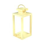 Lampion drewniany Średni  LD-2-S Surowy